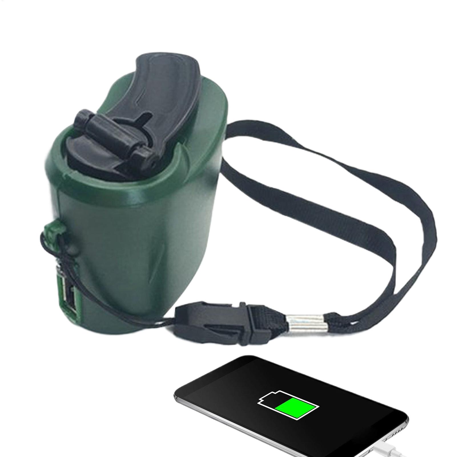 Outdoor Adventure Backpack - Hand Crank Cell Phone Charger Cellphone