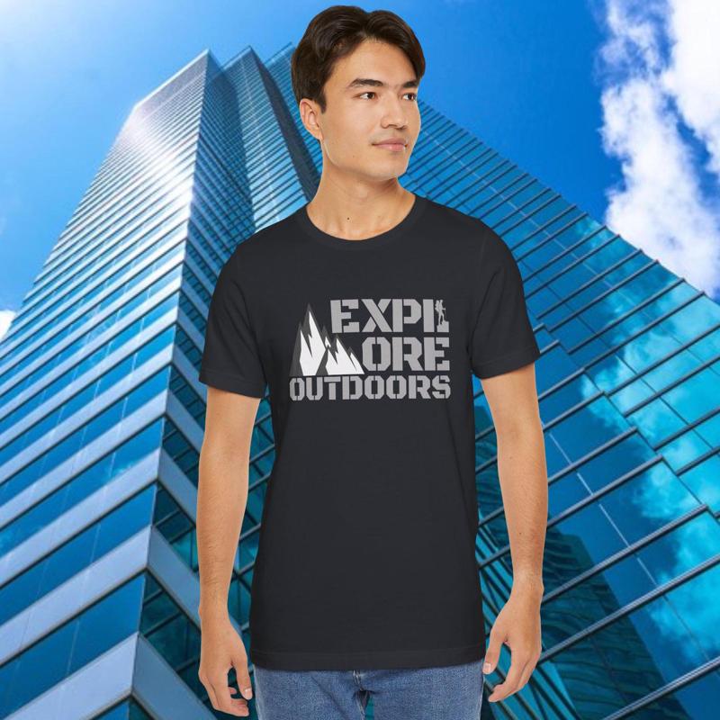 Outdoor Adventure Quotes - Explore Outdoors Travel Quote T Shirt