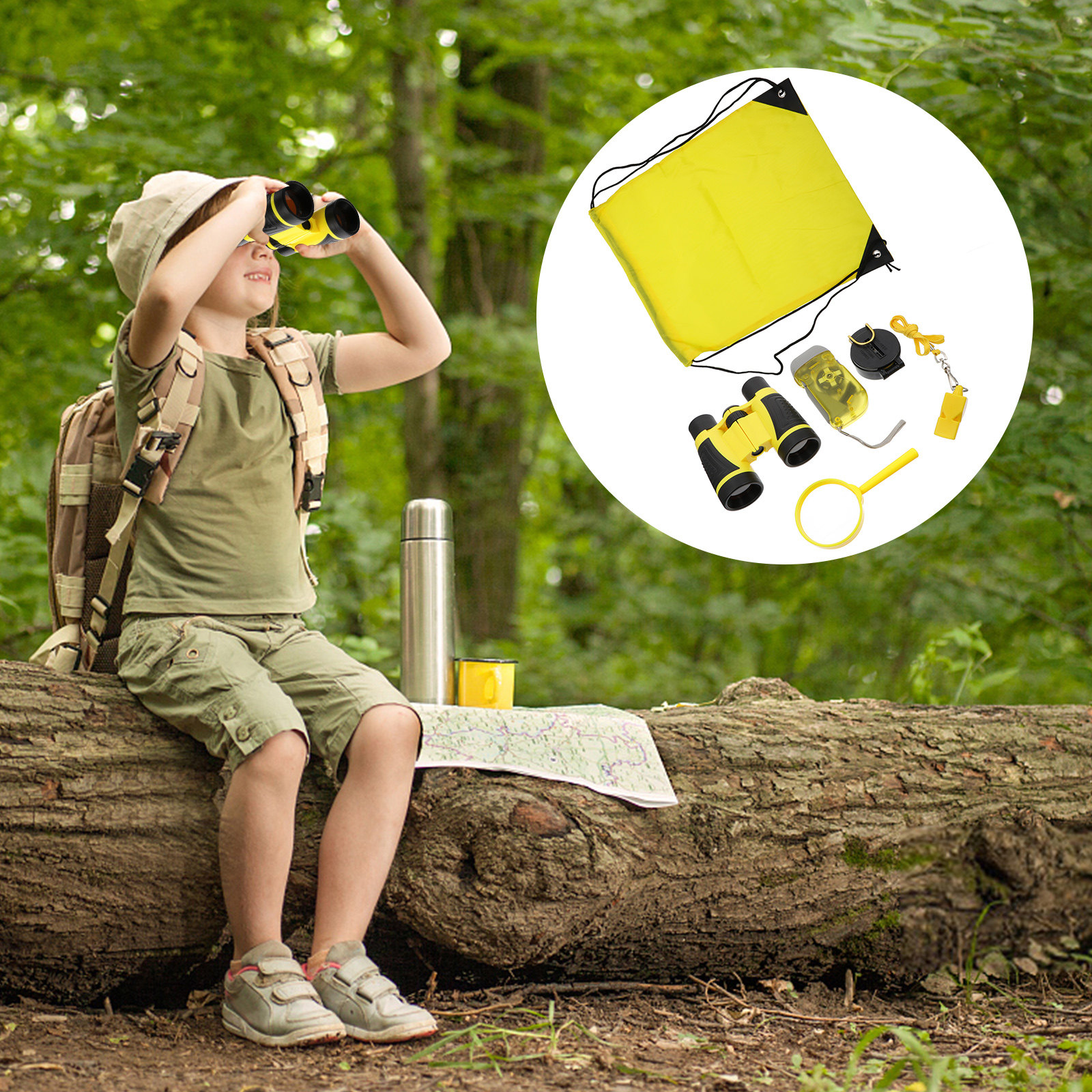 Outdoor Adventure Kit For Kids - 1Set Kids Outdoor Adventure Insect Catcher
