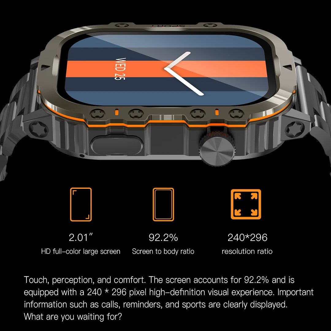 Smart Watch for Men Outdoor Ad - Outdoor Adventure Reservations 评论和价格