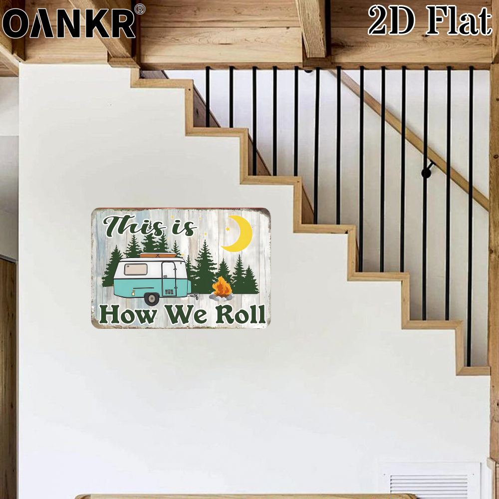 Retro Camping Metal Tin Sign T - Outdoor Adventure Quotes 评论和价格
