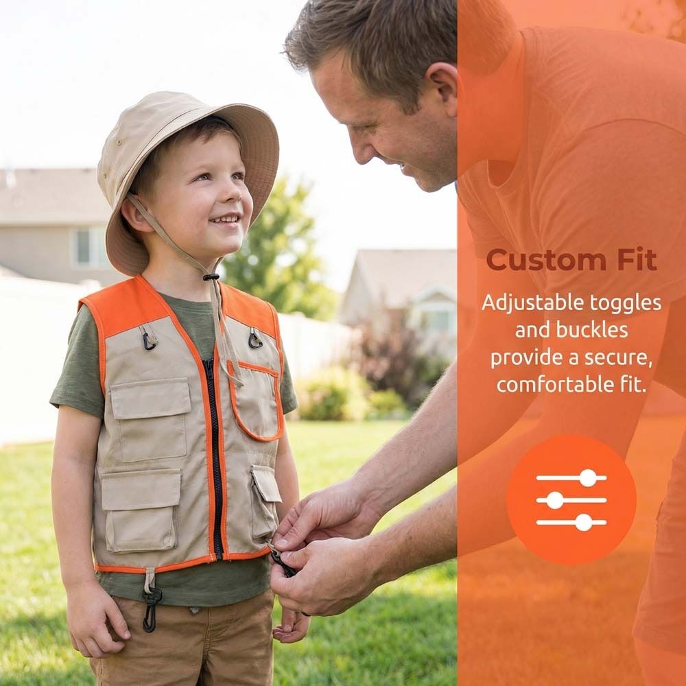 Summer Clothing Explorer Vest  - Outdoor Adventure Movies 评论和价格