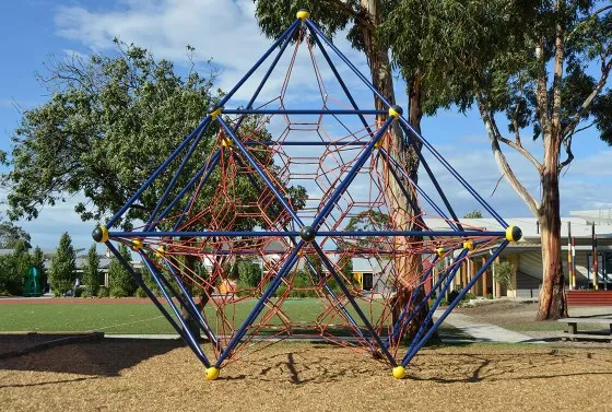 Large Outdoor Kids Playground  - Outdoor Adventure Course 评论和价格