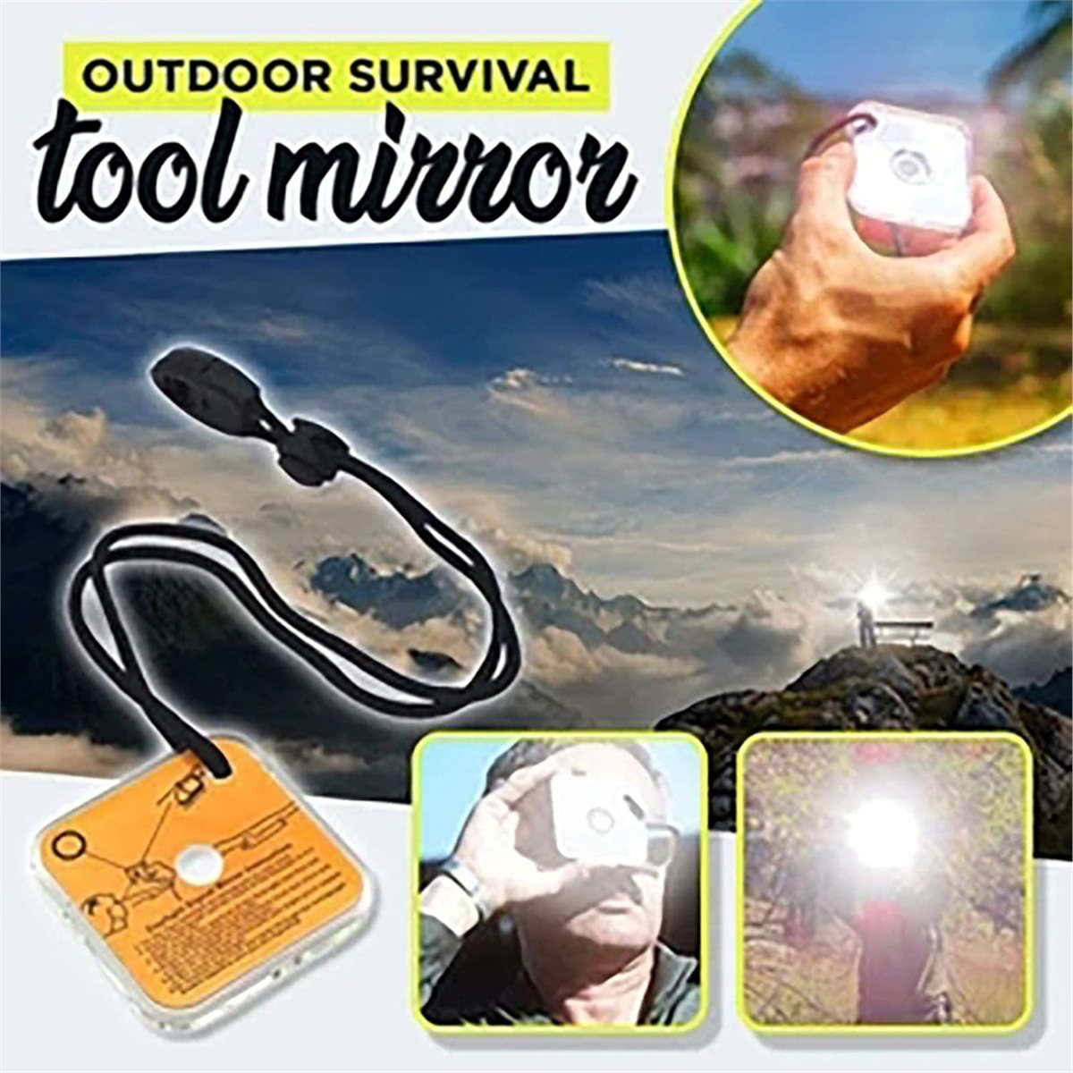 2026 New 5pcs Emergency Surviv - Signal Mirror Rescue 评论和价格