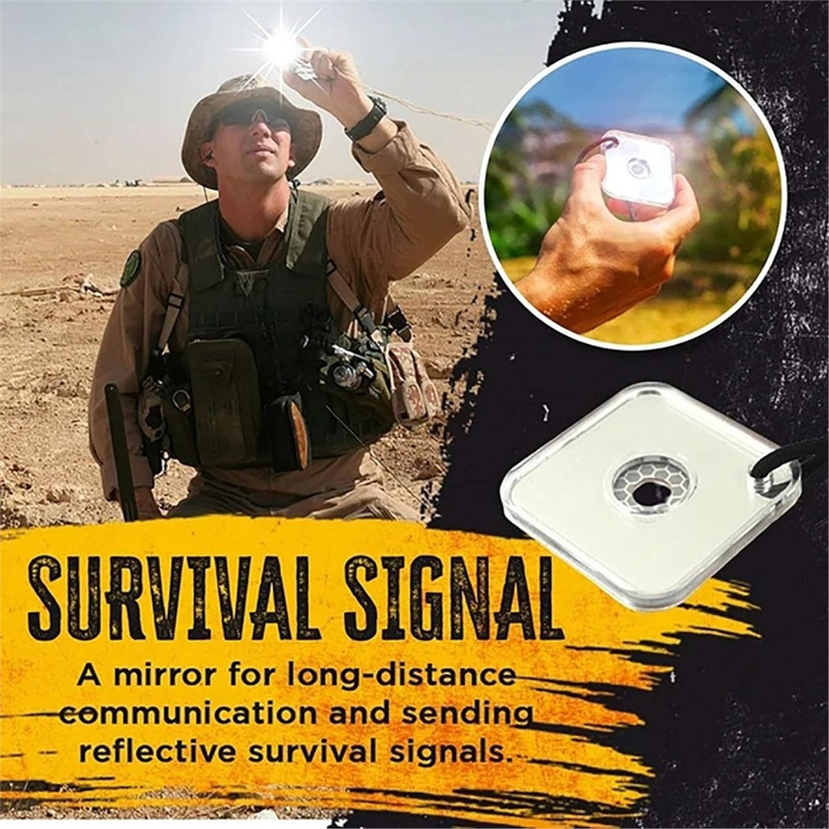 2026 New 5pcs Emergency Surviv - Signal Mirror Rescue 评论和价格
