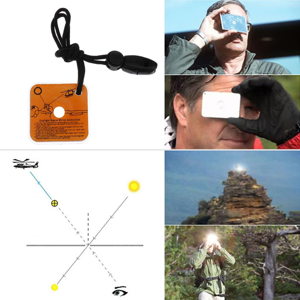 Transparent Survival Signal Mi - Signal Mirror Rescue 评论和价格