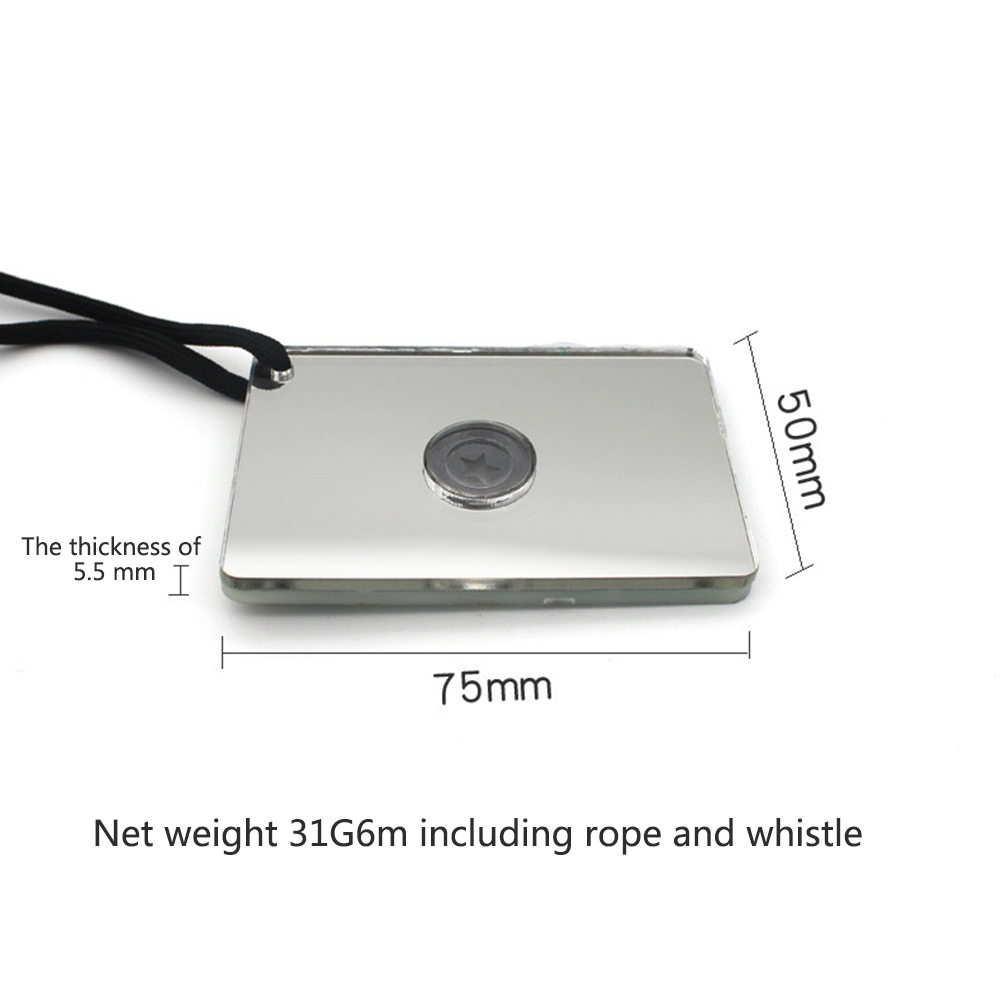 Signal Mirror Traval Hiking Ac - Signal Mirror Rescue 评论和价格
