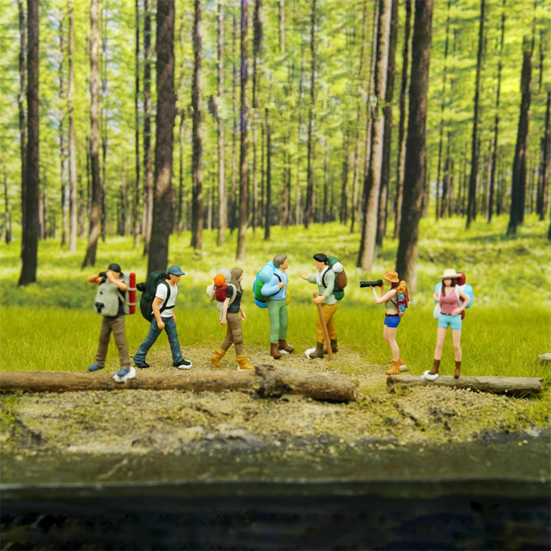 1/64 Resin Painted Handmade 3D - Outdoor Adventure Movies 评论和价格