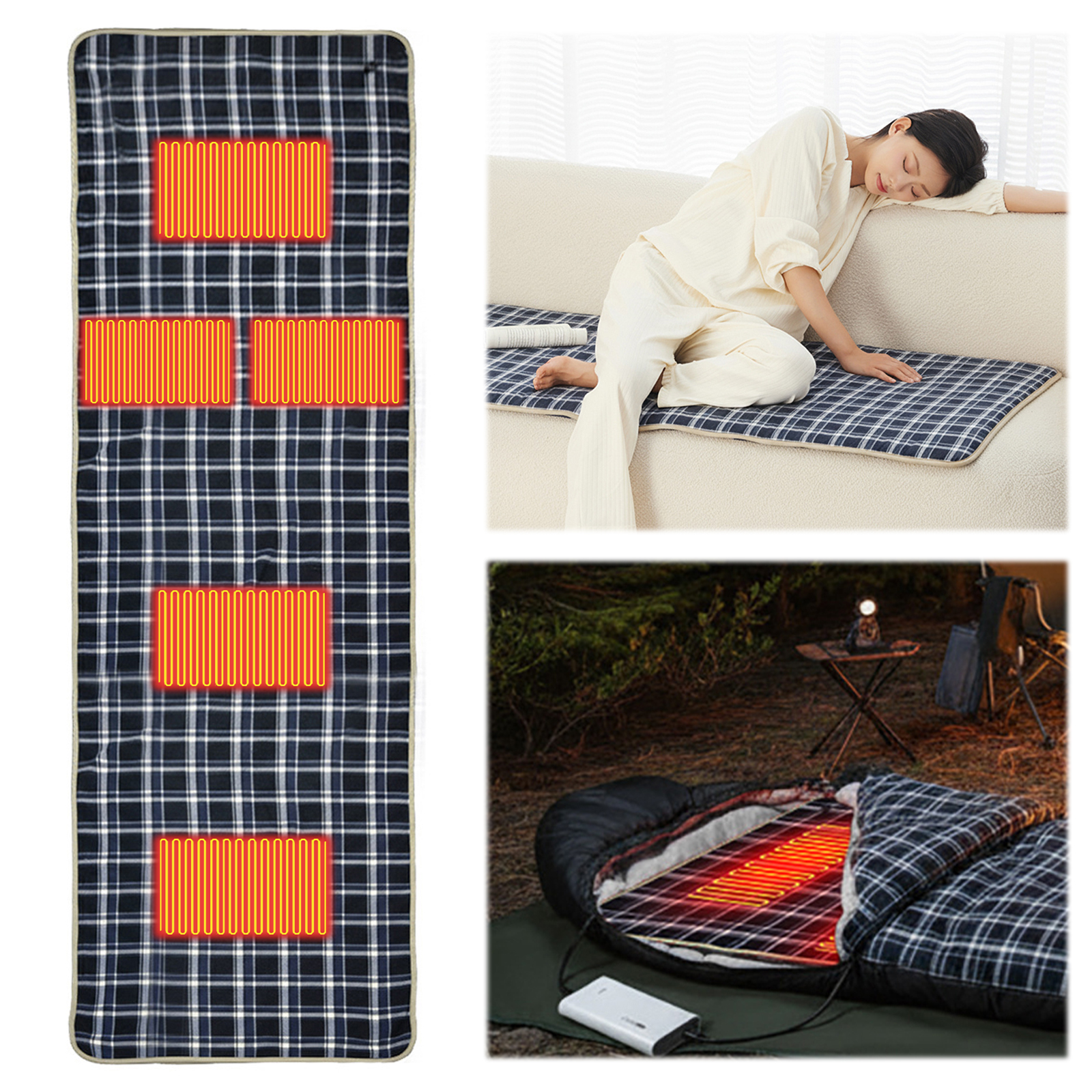 Camping Heating Sleeping Pad w - Outdoor Adventure Zone 评论和价格