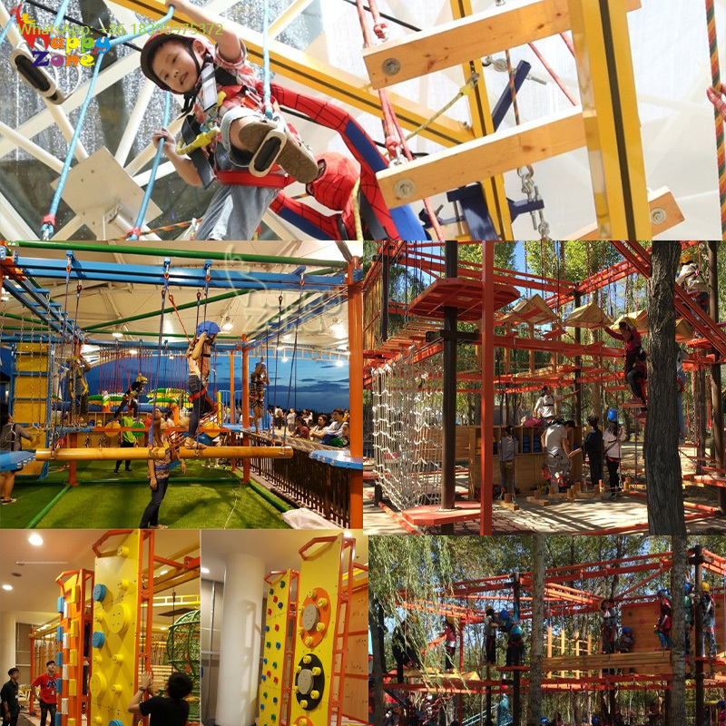 Customized Rope Course Outdoor - Outdoor Adventure Course 评论和价格