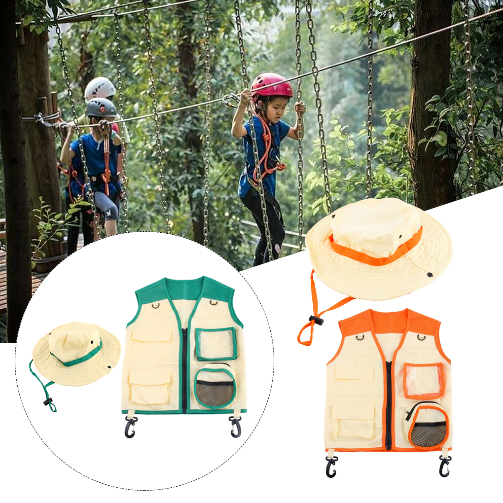 Kids Insect Explorer Vest Hat  - Outdoor Adventure Kit For Kids 评论和价格