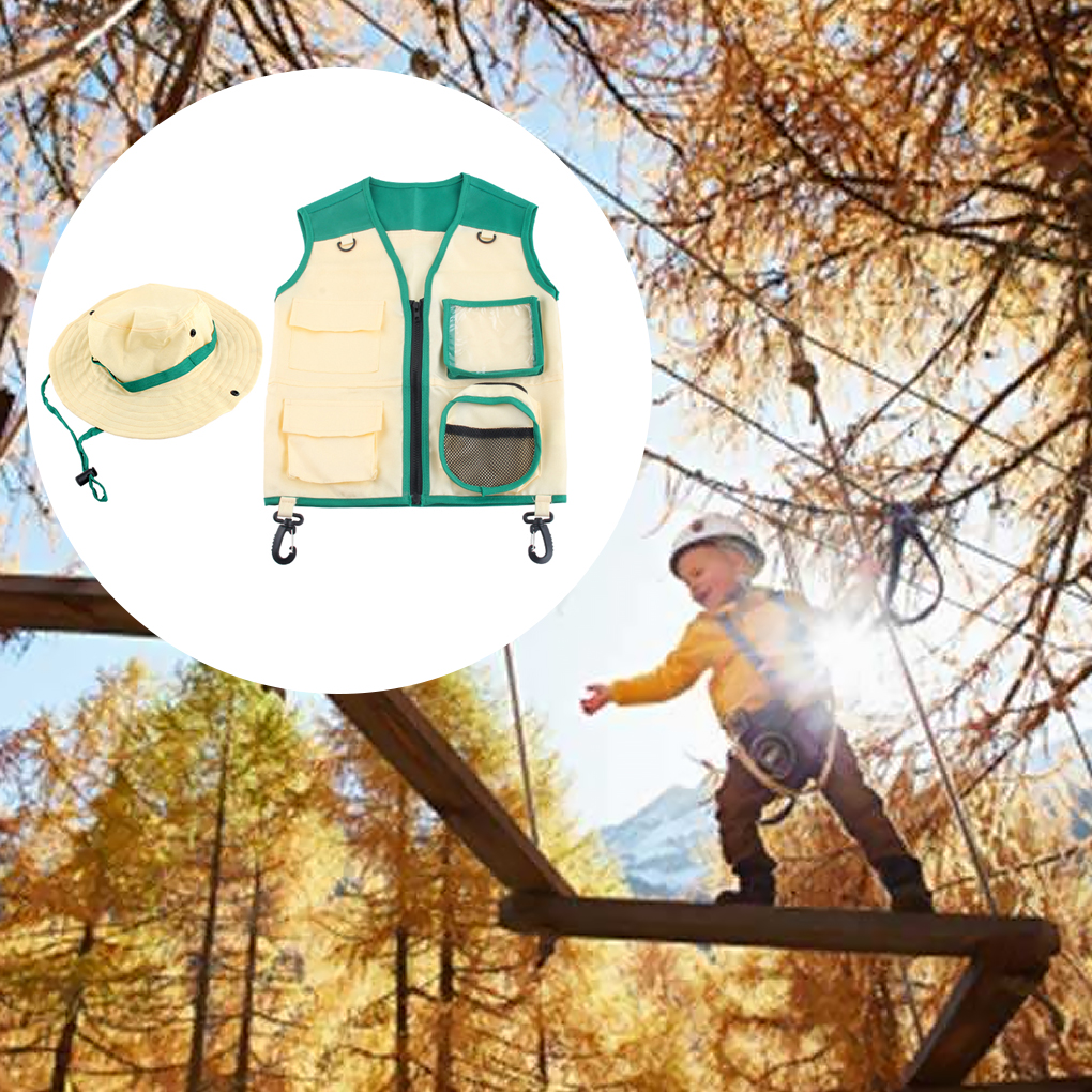 Kids Insect Explorer Vest Hat  - Outdoor Adventure Kit For Kids 评论和价格