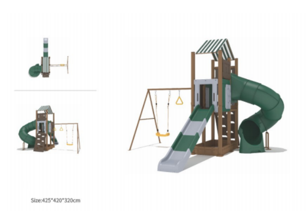Park Adventure Course Durable  - Outdoor Adventure Course 评论和价格