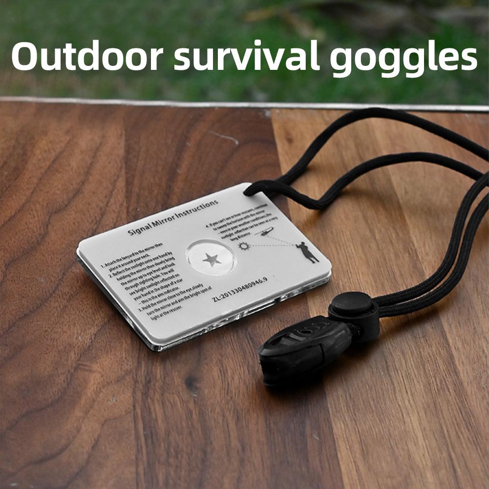 Outdoor Marine Survival Signal - Signal Mirror Rescue 评论和价格