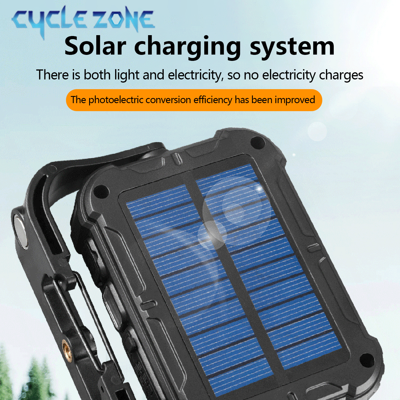 Solar Charging Work Light 360° - Outdoor Adventure Zone 评论和价格