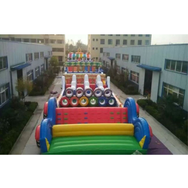 Inflatable obstacles Course fo - Outdoor Adventure Course 评论和价格