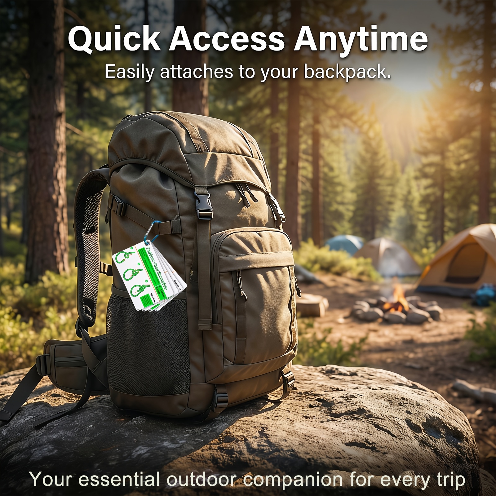 Outdoor Knots Pocket Guide Wat - Outdoor Adventure Backpack 评论和价格