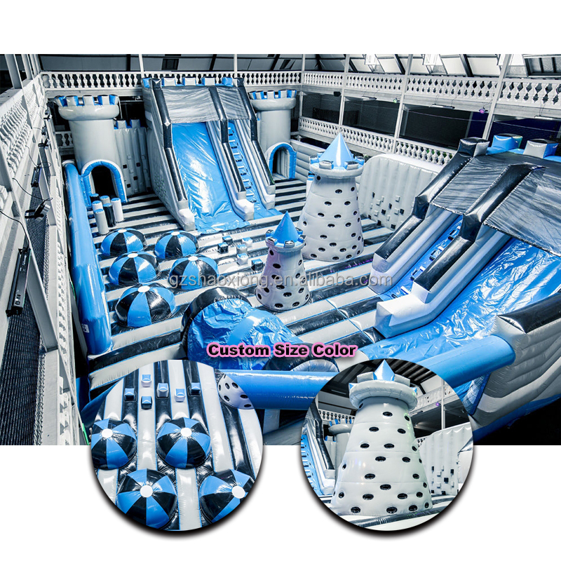 Indoor Inflatable Bounce Slide - Outdoor Adventure Course 评论和价格