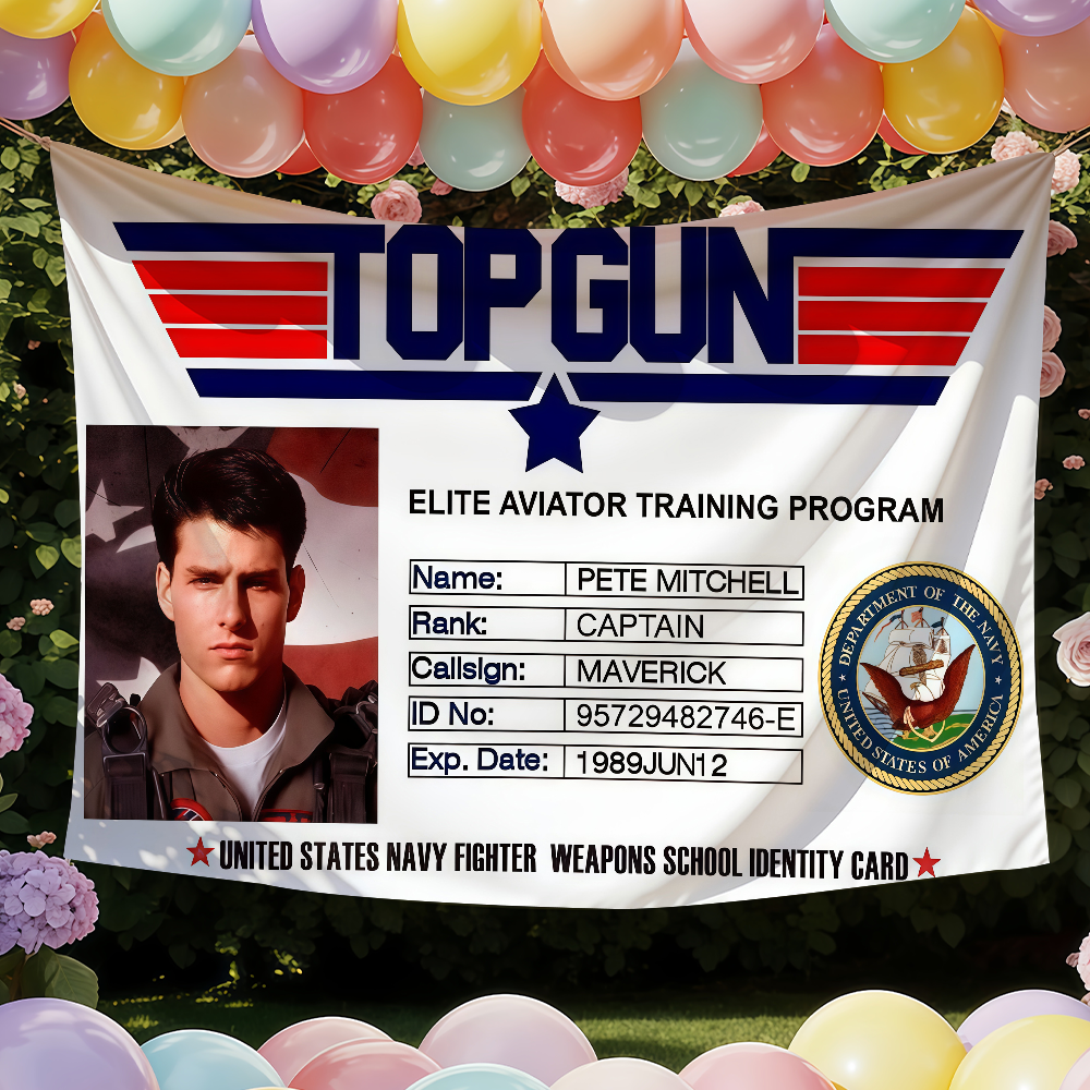 Adventure Movie T-Top Gun flag - Outdoor Adventure Movies 评论和价格